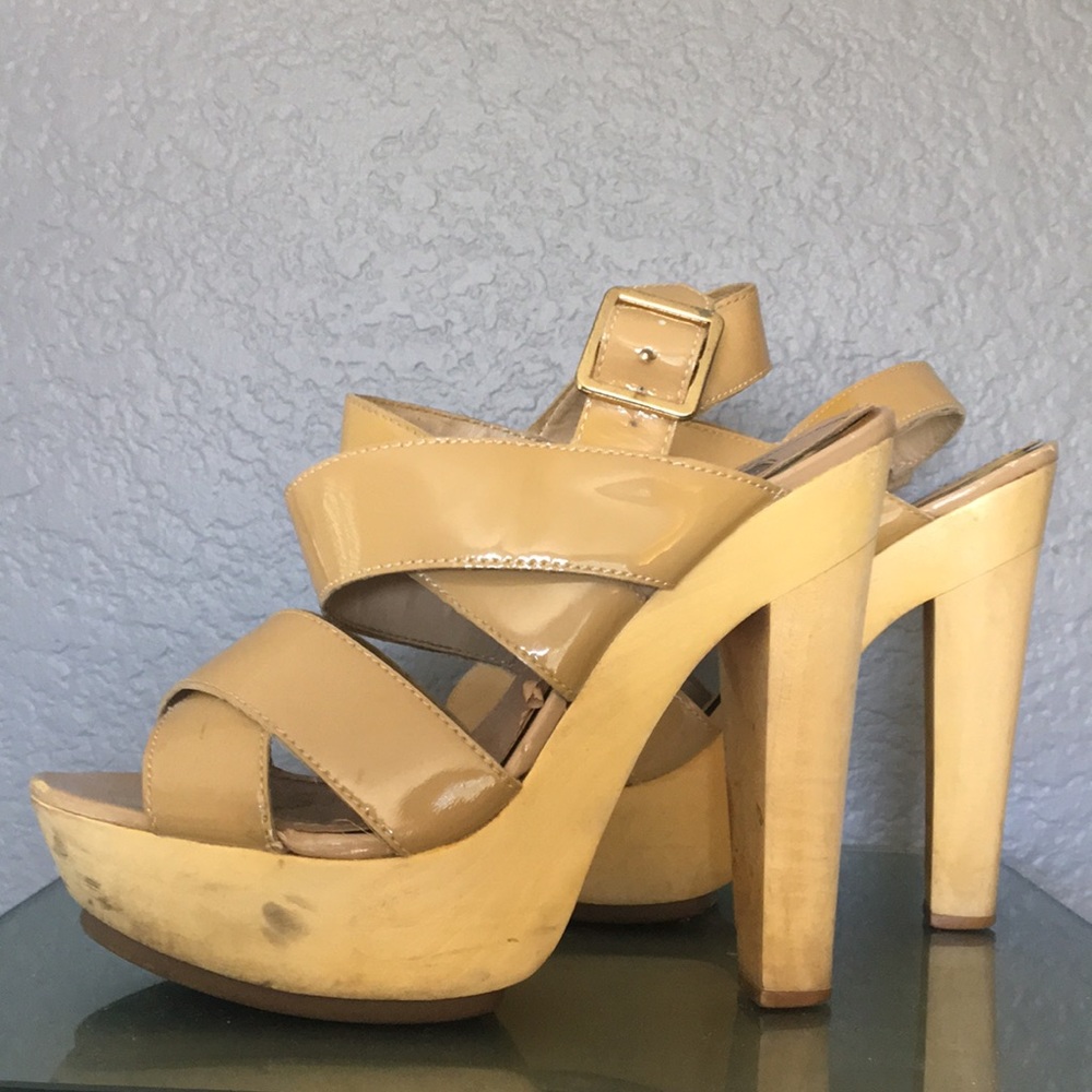 Steve Madden strappy heels!